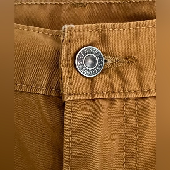 Mens Levi Strauss & Co. 6 Pocket 100% Cotton Carhartt Brown Work/Casual Pant - Picture 4 of 9